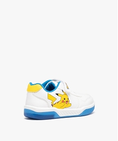 baskets garcon pikachu a semelle lumineuse - pokemon blancD944501_4