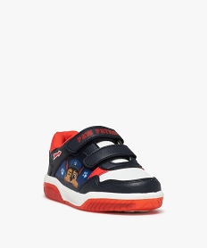 baskets garcon a semelle lumineuse - pat patrouille bleuD944601_2