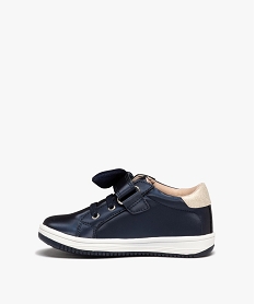 baskets fille irisees avec detail noeud bleu basketsD945501_3