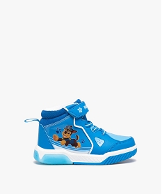 baskets garcon montantes avec col en mesh - pat patrouille bleu basketsD946001_2
