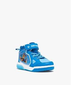 baskets garcon montantes avec col en mesh - pat patrouille bleu basketsD946001_3