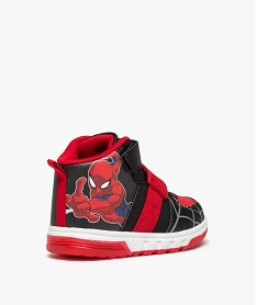 baskets garcon mid-cut a semelle lumineuse – spiderman noir standard basketsD946101_4