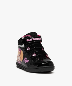 baskets fille mid-cut vernies skye - pat patrouille noir standard basketsD947301_2