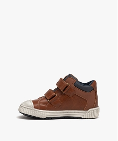 baskets garcon mid-cut bicolores a double scratch - gepy orange basketsD947701_3