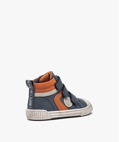 baskets garcon mid-cut a triple scratch - gepy bleu basketsD947801_4