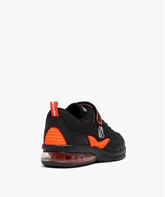 baskets garcon details fluo a semelle bulle dair - freegun noir basketsD954201_4