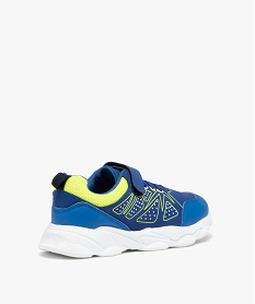basket jogger fermeture scratch garcon - rushour bleu basketsD955601_4