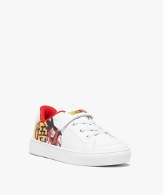 baskets garcon imprimees a lacet et scratch - dragon ball z blancD956001_2