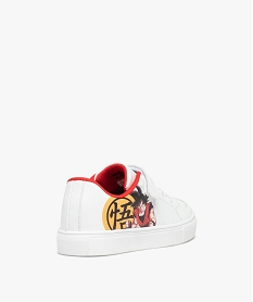 baskets garcon imprimees a lacet et scratch - dragon ball z blancD956001_4