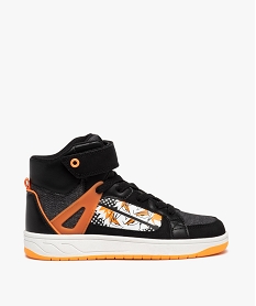 TEE-SHIRT BLACK BEAUTY 19 CHAUSSURE SPORT NOIR/ORANGE:30130790116-Pu (polyurethan/Polyester/Tpr/Polyester/