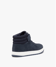 basket mid-cut fermeture scratch garcon bleu basketsD957501_4
