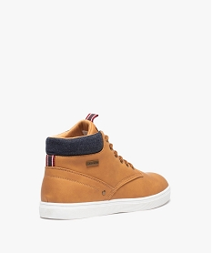 boots garcon unies a lacets avec detail en denim - redskins orangeD957901_4