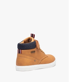 boots garcon unies a scratch avec detail en denim - redskins orangeD958001_4