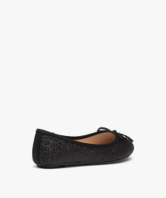 ballerines fille unies pailletees a nœud decoratif noir vifD961701_4