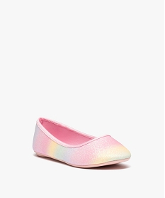 ballerines fille a paillettes multicoloreD961801_2