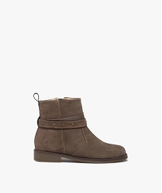 BOOTS CAMEL SANS GENRE TAUPE:30147720243-Cuir vachette/Polyester/Tpr/Polyester/