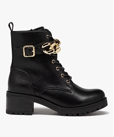 BOOTS BEIGE/MARRON CL SANS GENRE NOIR:30147740004-Pu (polyurethan/Pu (polyurethan/Tpr/Polyester/