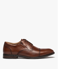 MARO NOIR CHAUSSURE PLAT BROWN:30270530807-Cuir vachette/Cuir chevre/Synthetique/Cuir chevre/