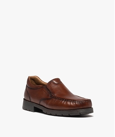 mocassins homme unis a talon plat - pierre cardin brunD967001_2