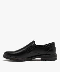 derby confort avec elastiques lateraux homme noirD968701_3