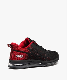 baskets homme a semelle bulle dair en mesh - nasa noir baskets et tennisD968801_4