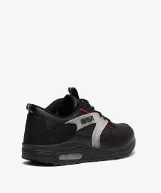 baskets homme a lacets et a bulle dair - nasa noirD968901_4