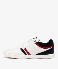 baskets homme casual a bandes colorees - lee cooper blancD970301_3