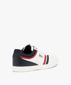 baskets homme casual a bandes colorees - lee cooper blancD970301_4