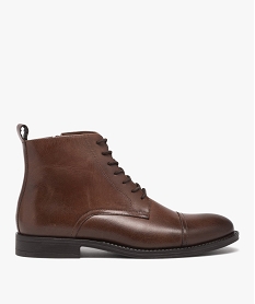 SANS GENRE BLACK SANS GENRE BROWN:30277720078-Cuir buffle/Cuir mouton/Tpr/Polyester/