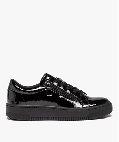 PLUIE BLEU IMPRIMÃ‰ CHAUSSURE SPORT NOIR VERNIS:30380780548-Pu (polyurethan/Polyester/Tpr/Polyester/