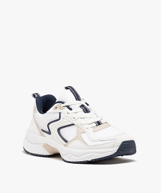 baskets de sport en mesh legeres femme blancD980301_2