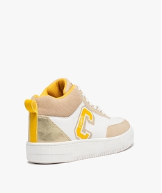 baskets femme mid-cut multicolores - camps united beigeD981701_4