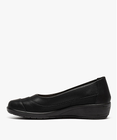 ballerines femmes confort unies finement compensees noir ballerinesD982301_3