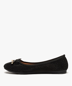 ballerines a strass avec noud decoratif femme noir ballerinesD983101_3