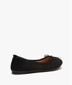 ballerines a strass avec noud decoratif femme noir ballerinesD983101_4
