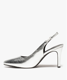 escarpins femme ouverts a talon fin et bout pointu gris escarpinsD985601_3