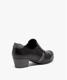 escarpins confort a talon carre et bout amande noir standard escarpinsD987401_4