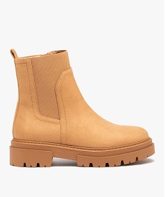 CHAUSSURE SPORT BEIGE BOOTS CARAMEL:30387720062-Polyester/Pu (polyurethan/Tpr/Polyester/