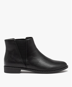 SANS GENRE NOIR BOOTS NOIR:30387720072-Pu (polyurethan/Pu (polyurethan/Tpr/Polyester/