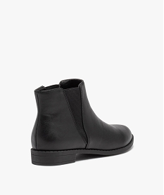 Chelsea boots sales femme plat