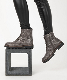 MARO NOIR BOOTS GRIS:30387720089-Polyester/Pu (polyurethan/Tpr/Polyester/