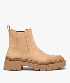 PANTALON KAKI BOOTS BEIGE:30387720096-Polyester/Pu (polyurethan/Tpr/Polyester/