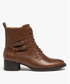 LACET NOIR BOOTS TAN:30387720105-Pu (polyurethan/Pu (polyurethan/Tpr/Polyester/