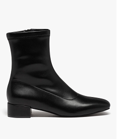 CHAUSSURE SPORT BLACK/WHITE BOOTS NOIR:30387720126-Pu (polyurethan/Pu (polyurethan/Caoutchouc/Polyester/