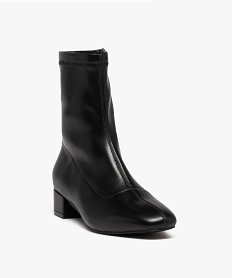 boots chaussettes a tige souple femme noirD993301_2