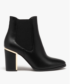 PANTOUFLE NOIR BOOTS NOIR:30387740028-Pu (polyurethan/Pu (polyurethan/Caoutchouc/Polyester/