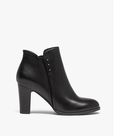 CHAUSSURE TALON ARGENT PAILLETE BOOTS NOIR:30387740078-Pu (polyurethan/Pu (polyurethan/Tpr/Polyester/