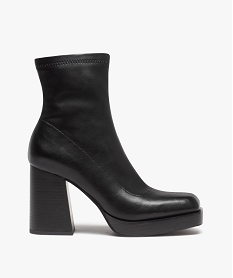 CHAUSSURE SPORT NOIR / JAUNE BOOTS NOIR:30387740097-Pu (polyurethan/Pu (polyurethan/Tpr/Polyester/