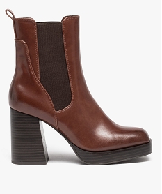 SWEAT OLIVE BOOTS MARRON:30387740122-Pu (polyurethan/Pu (polyurethan/Tpr/Polyester/