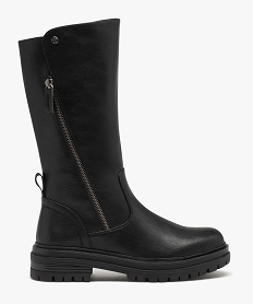 PANTALON NOIR BOTTE NOIR:30388820012-Pu (polyurethan/Polyester/Tpr/Polyester/